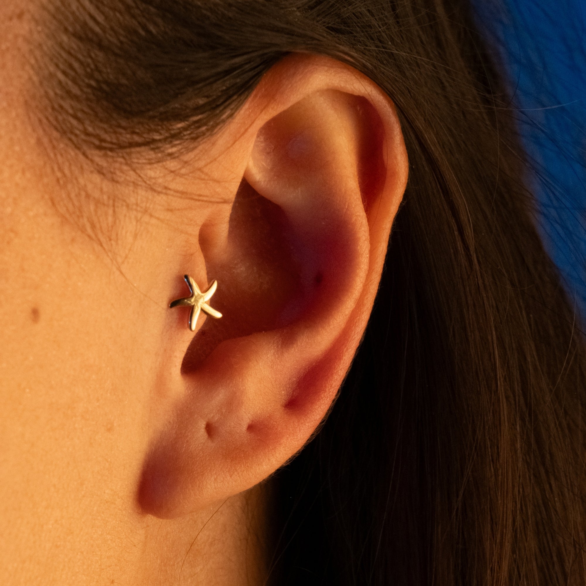 Deniz Yıldızı Piercing | 14 Ayar Altın