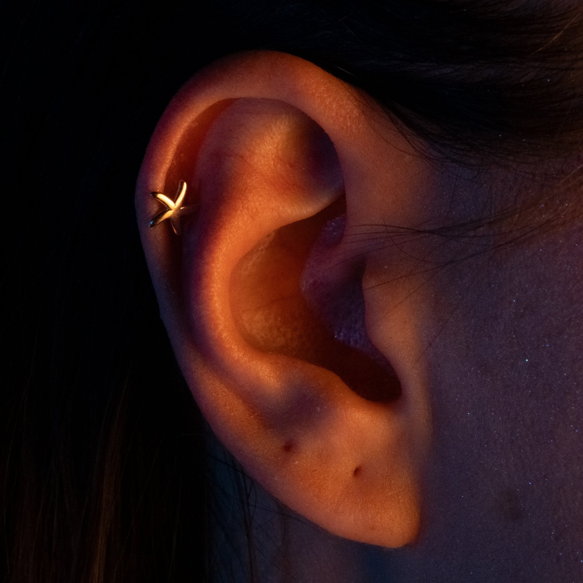 Deniz Yıldızı Piercing | 14 Ayar Altın