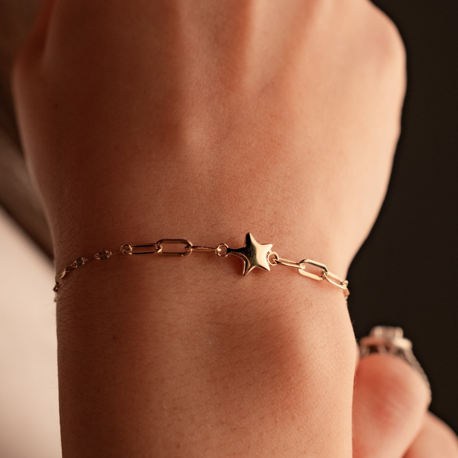 Nova Yıldız Bileklik | 14 Ayar Altın