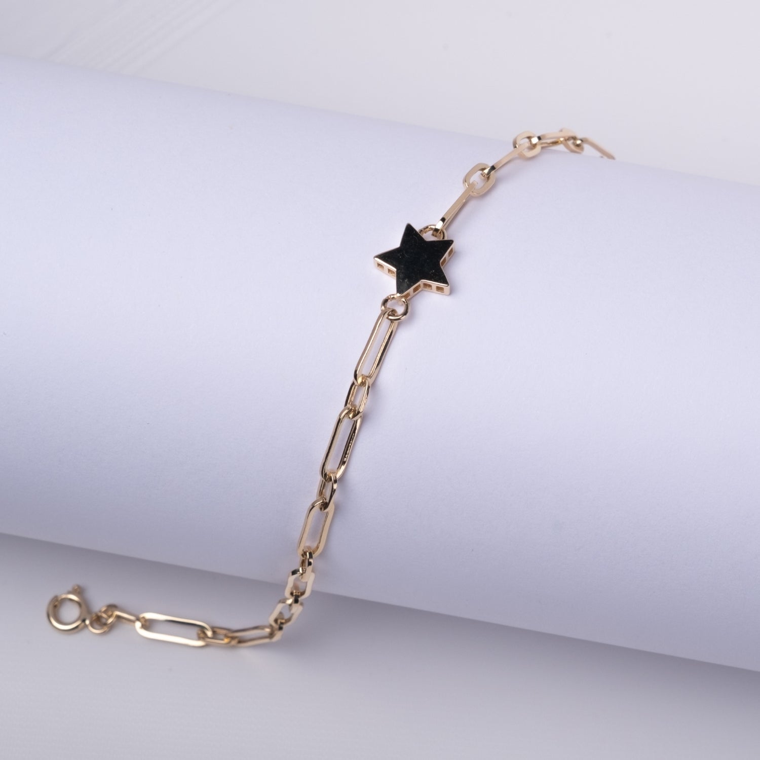 Yıldız Bileklik | 14 Ayar Altın