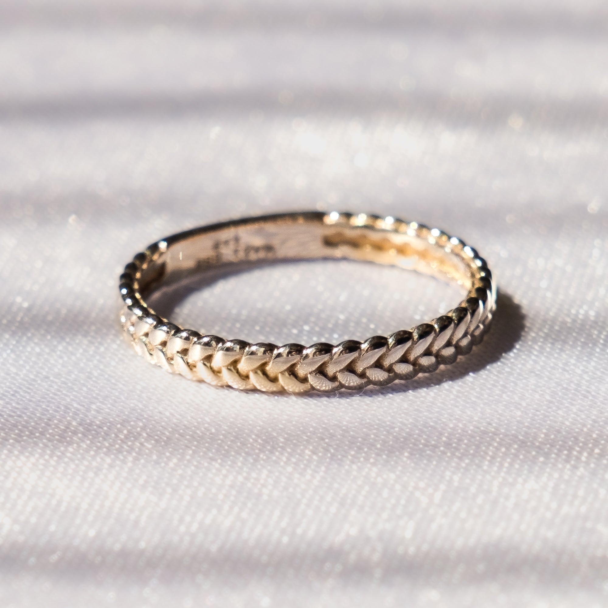 Örgü Yüzük | 14 Ayar Altın