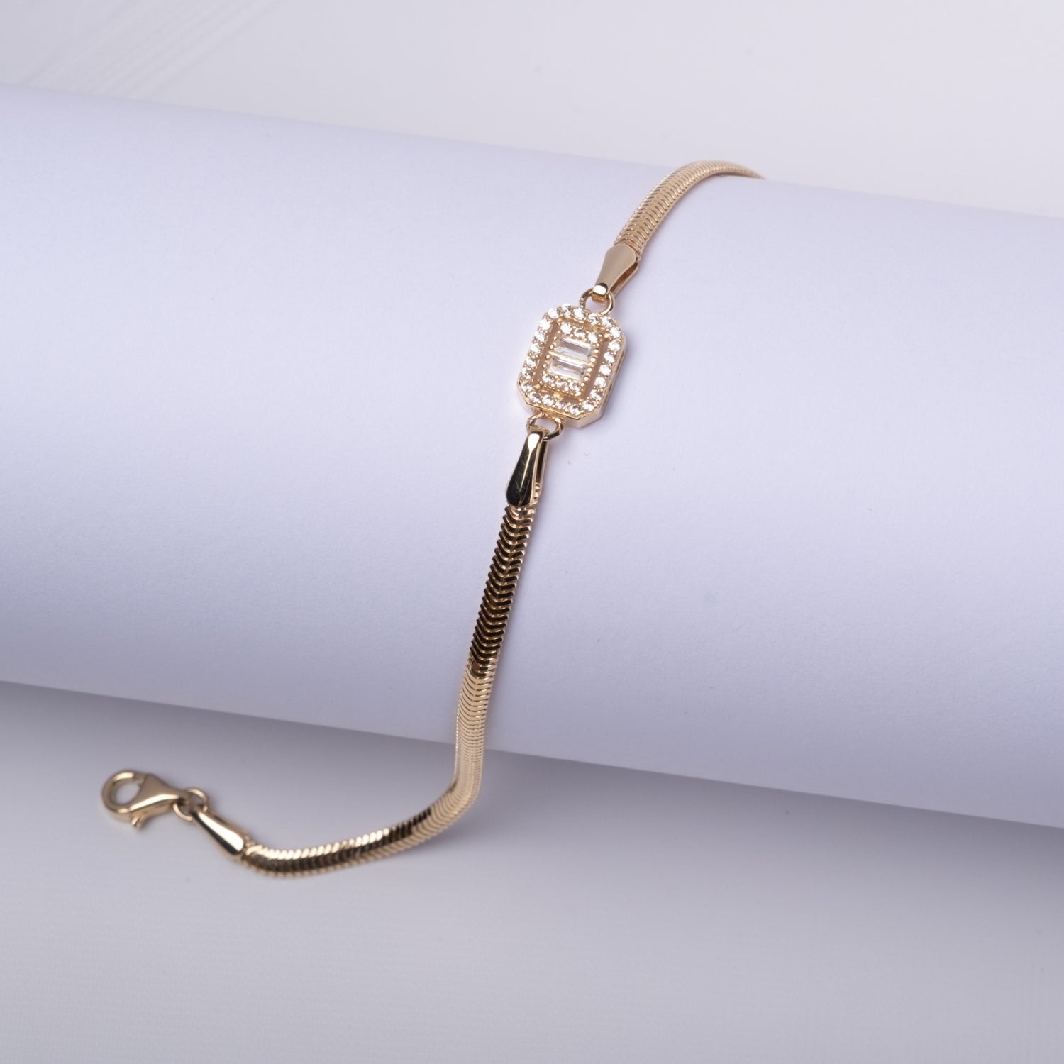 Lunessa Baget Bileklik | 14 Ayar Altın