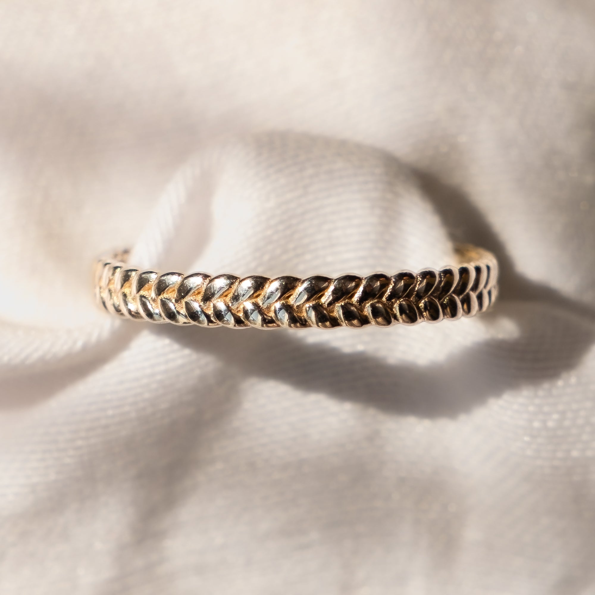 Örgü Yüzük | 14 Ayar Altın