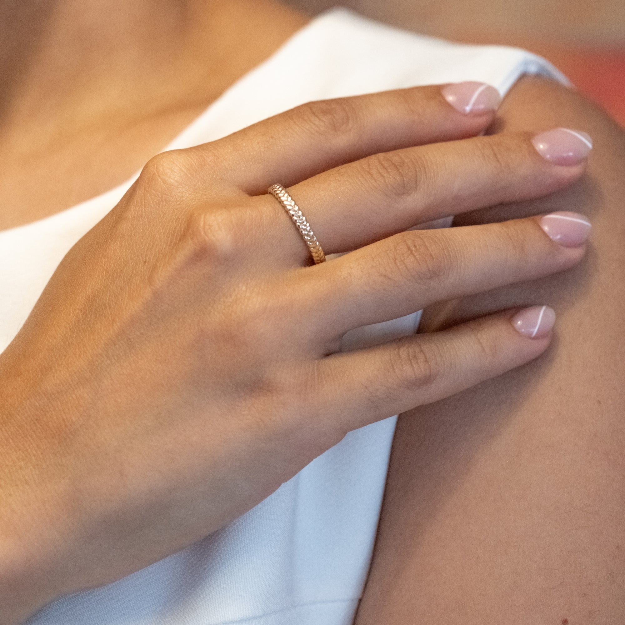 Örgü Yüzük | 14 Ayar Altın