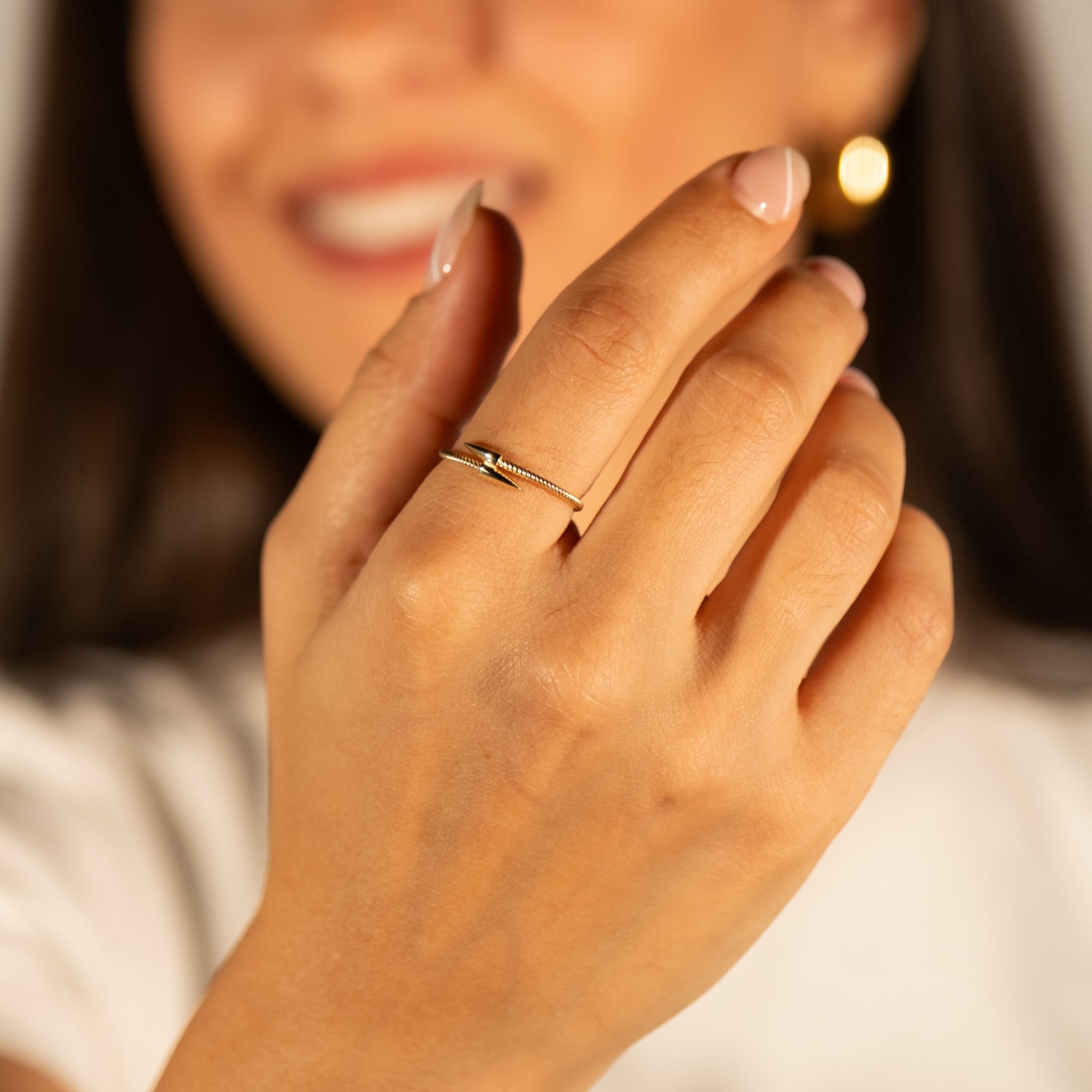 İğne Yüzük | 14 Ayar Altın