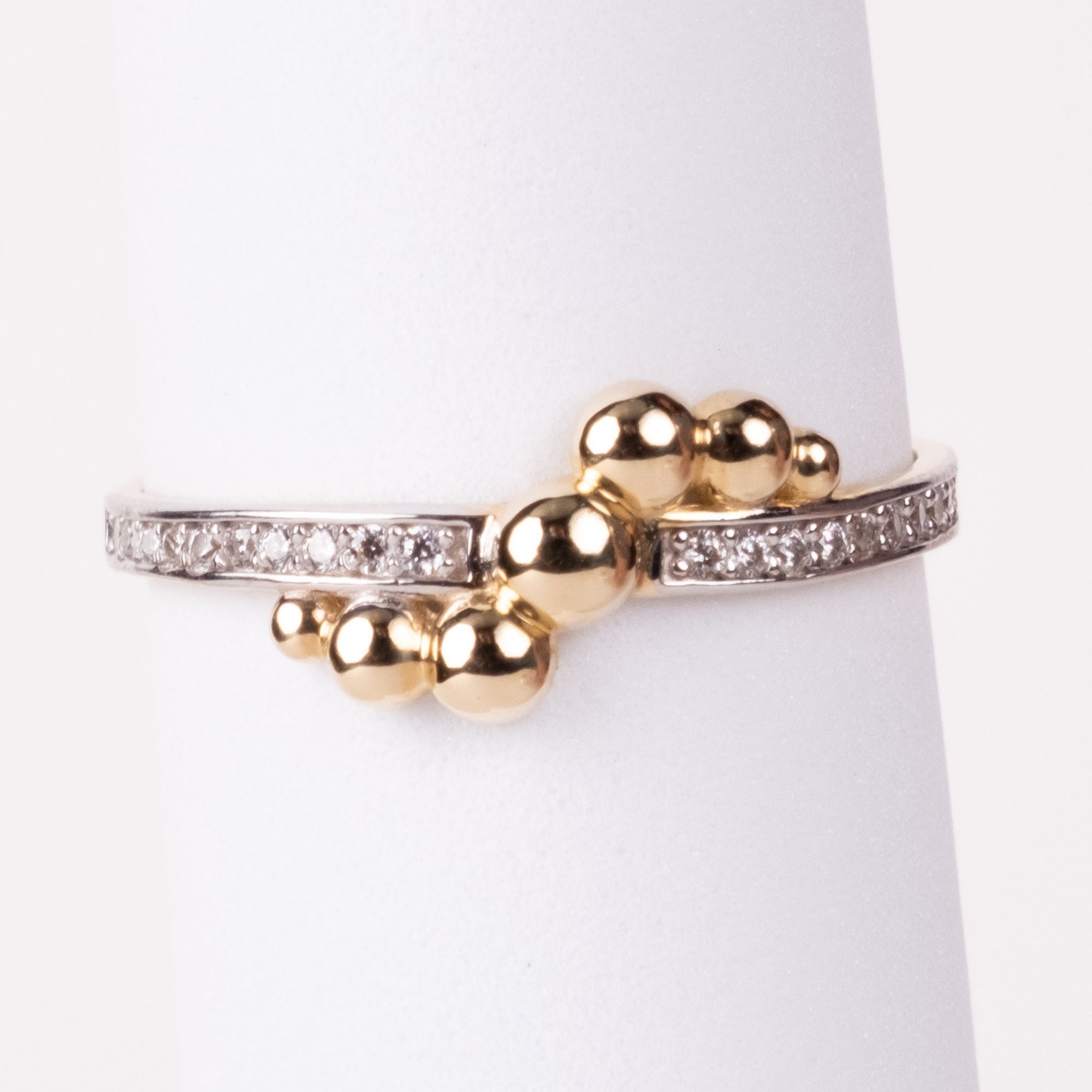 Taşlı Baloncuk Yüzük | 14 Ayar Altın