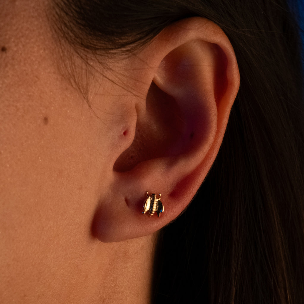 Arı Piercing | 14 Ayar Altın