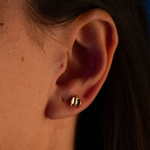 Arı Piercing | 14 Ayar Altın