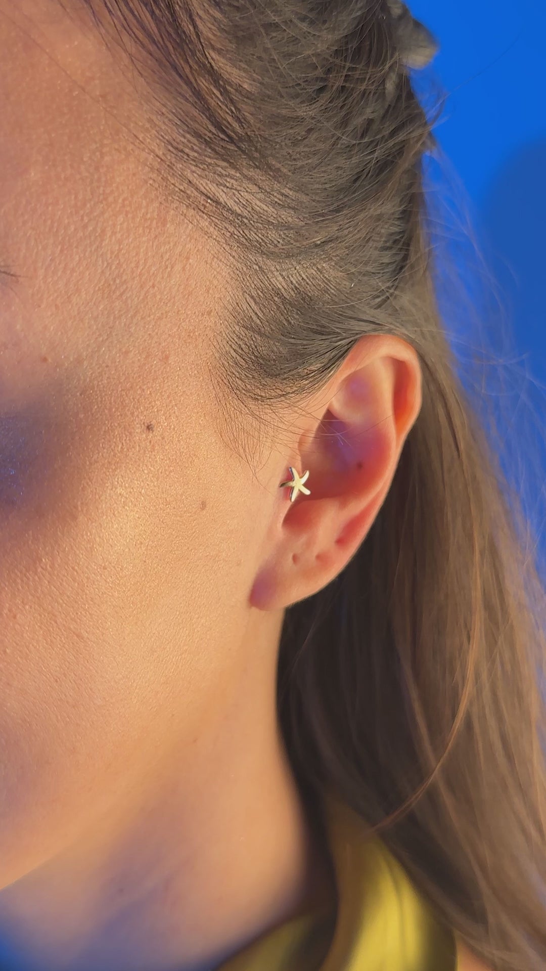 Deniz Yıldızı Piercing | 14 Ayar Altın