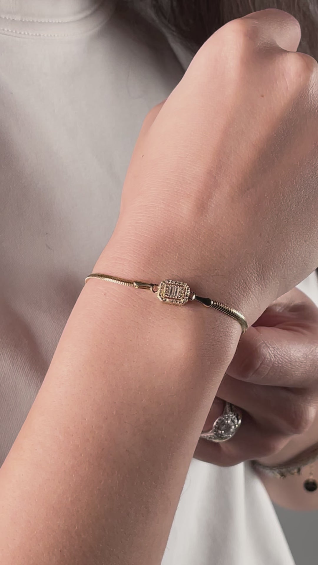 Lunessa Baget Bileklik | 14 Ayar Altın